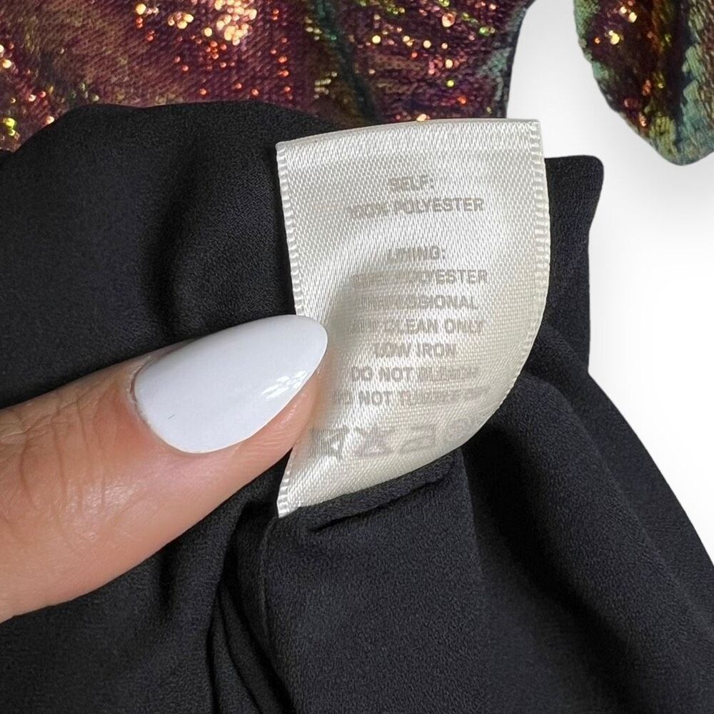 Lapointe Sequin Ruched Column Midi Dress Half Sle… - image 8